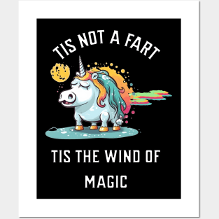 Tis not a fart tis the wind of magic Posters and Art